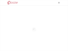 Tablet Screenshot of faceandshape.com.au